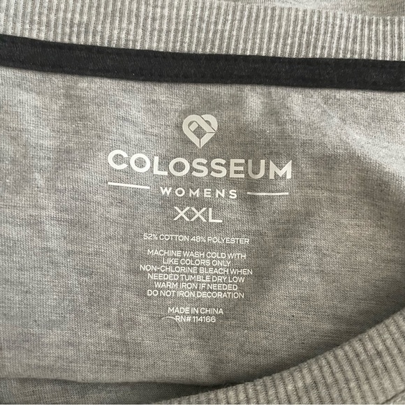 Colosseum Texas Tech Long Sleeve Knit Cuffs Shirt Size XXL - Picture 3 of 3